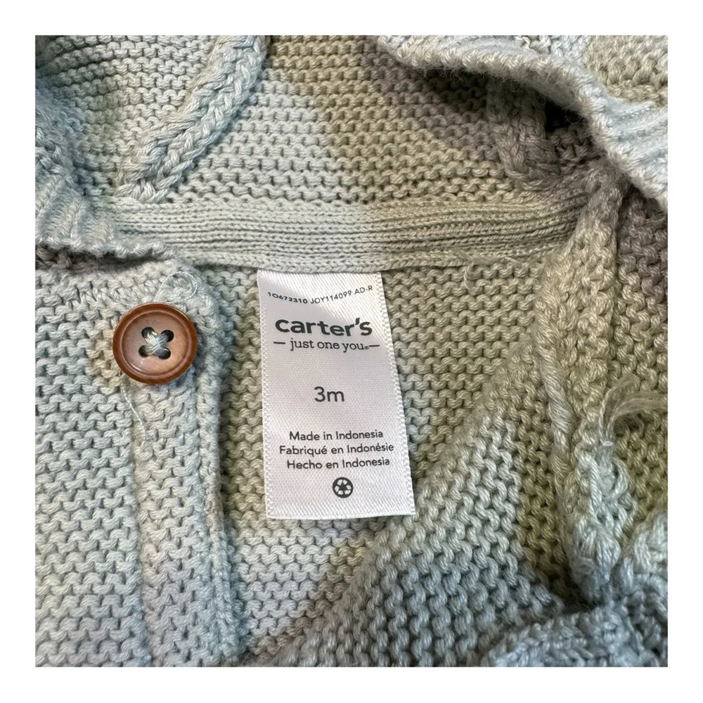 Baby Boy 3M Bundle | Carter's Knit Set, Disney Lounge Set, Shirt &‎ 4Pack